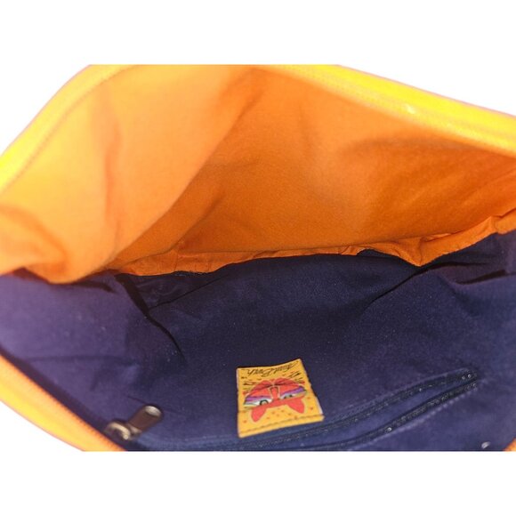 Laurel Burch Azul Crossbody Bag LB5361 With Cat Design & Adjustable Strap - Picture 6 of 10